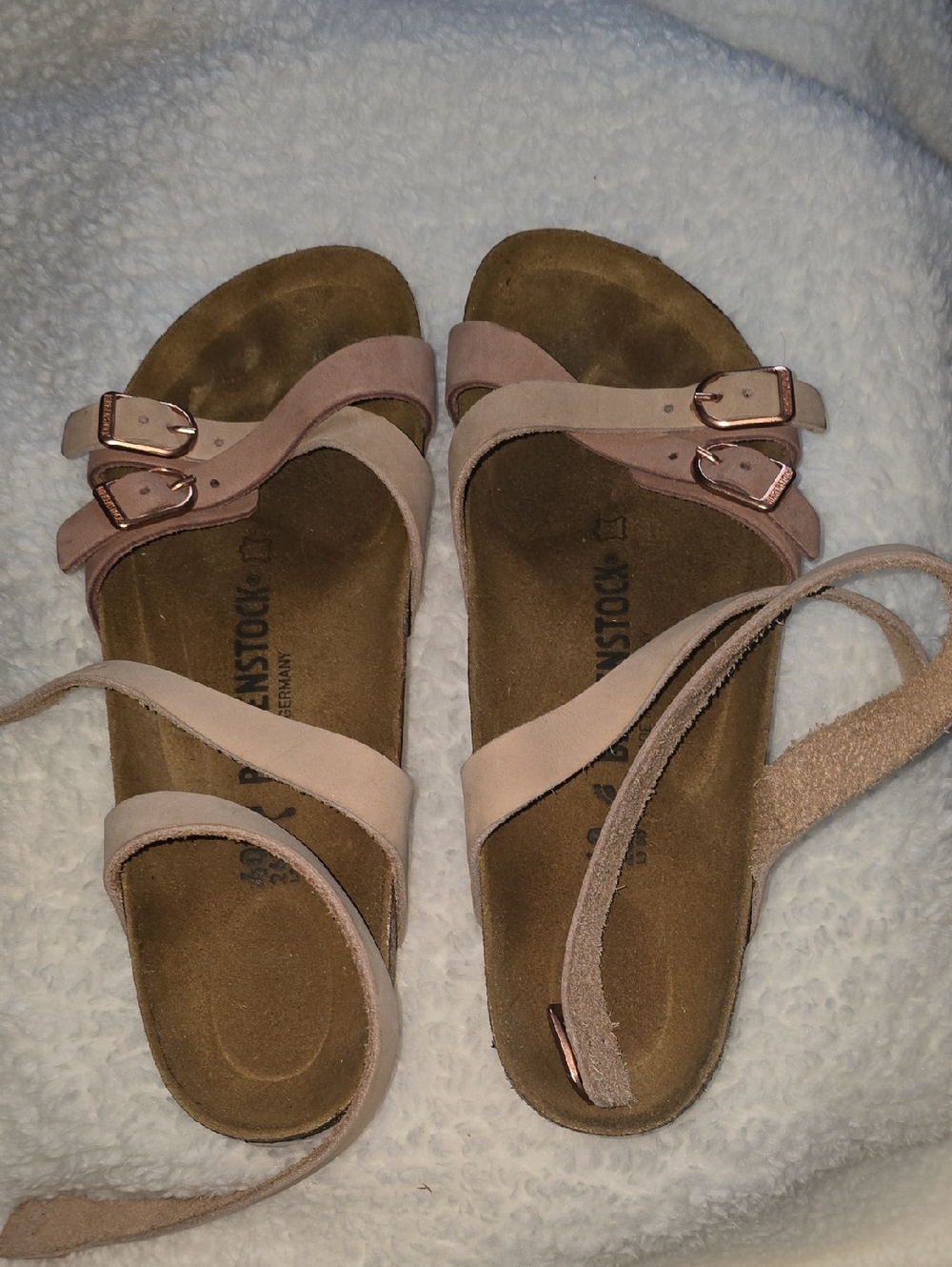 Birkenstock Blanca Leather Rose/Old Rose